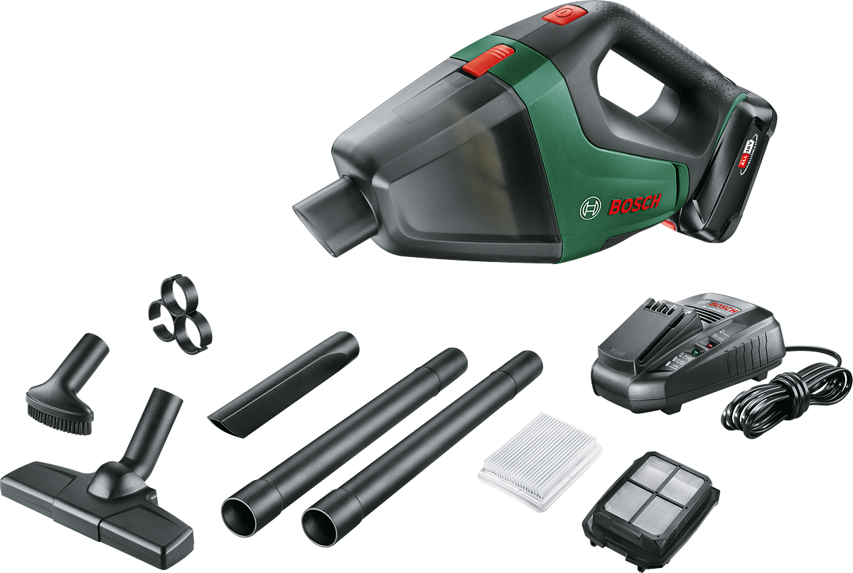 Bosch UniversalVac 18 Tek Akülü Süpürge (1 x 2,5Ah) 06033B9103