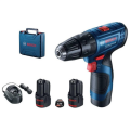 Bosch Professional GSR 120-LI 2 Ah Çift Akülü Delme Vidalama Makinesi 06019G8000