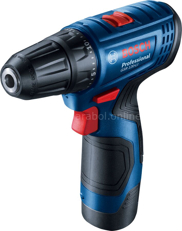 Bosch Professional GSR 120-LI 2 Ah Çift Akülü Delme Vidalama Makinesi 06019G8000
