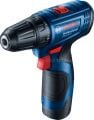 Bosch Professional GSR 120-LI 2 Ah Çift Akülü Delme Vidalama Makinesi 06019G8000