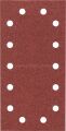 Bosch - Titreşimli Zımpara Kağıdı 10'lu, 115 x 230 mm 80 Kum 14 Delik