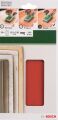 Bosch - Titreşimli Zımpara Kağıdı 10'lu, 115 x 230 mm 240 Kum 14 Delik