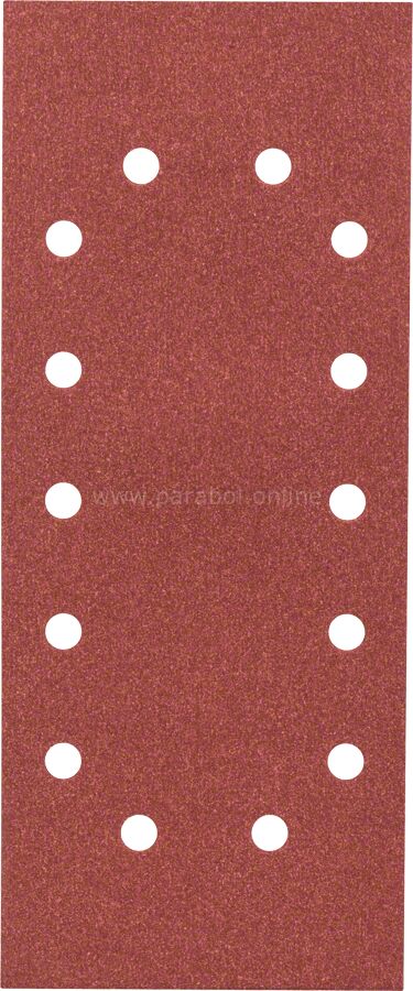 Bosch - Titreşimli Zımpara Kağıdı 10'lu, 115 x 280 mm 120 Kum 14 Delik