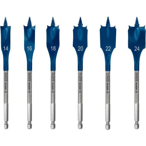 Bosch 14-24 mm 6’lı Expert Yaprak Matkap Ucu Seti 2608900332