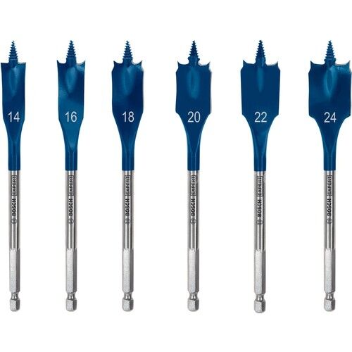 Bosch 14-24 mm 6’lı Expert Yaprak Matkap Ucu Seti 2608900332