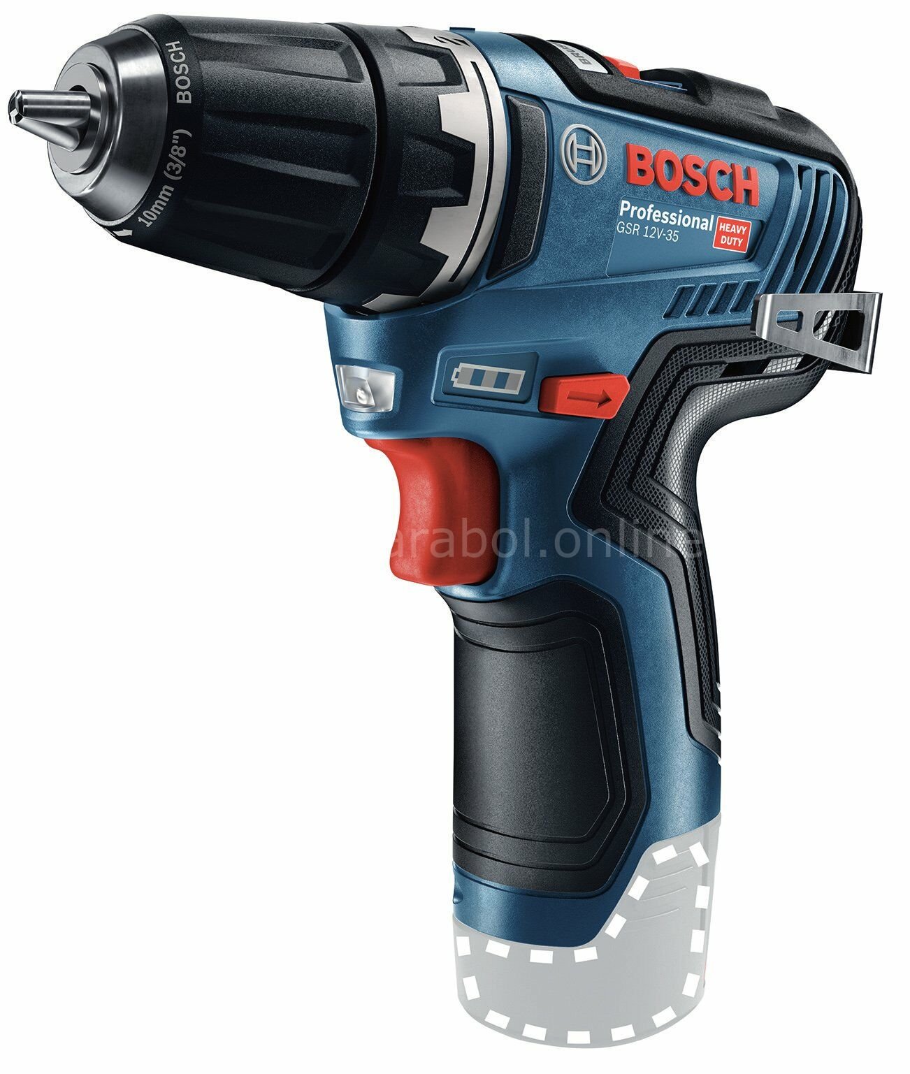 Bosch Professional GSR 12V-35 (Solo) Akülü Delme Vidalama Makinesi 06019H8000