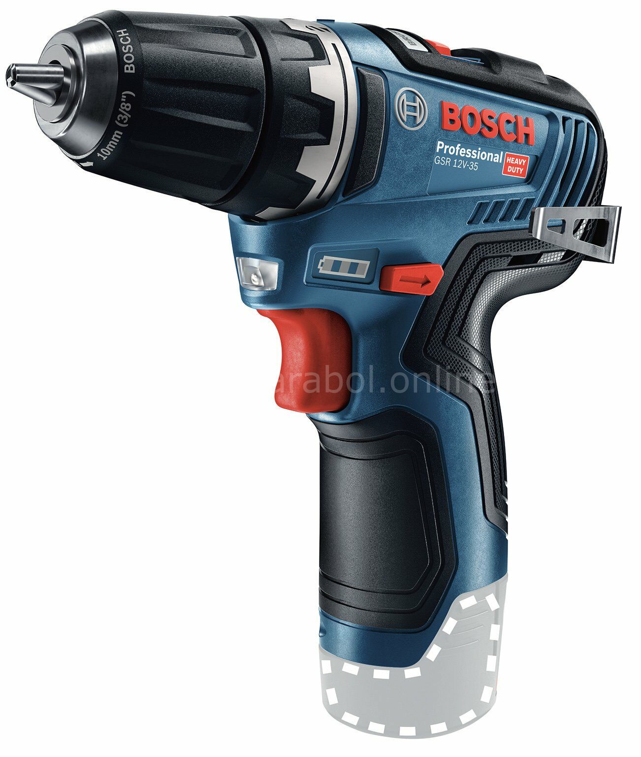 Bosch Professional GSR 12V-35 (Solo) Akülü Delme Vidalama Makinesi 06019H8000