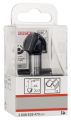 Bosch - Standard Seri Ahşap İçin Çift Oluklu, Sert Metal Dalma Yarımay Freze 12*24*57*12 mm 2608628473