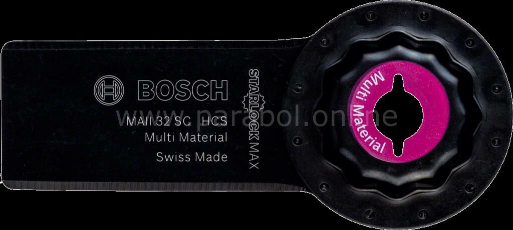 Bosch - Starlock Max - MAII 32 SC - HCS Üniversal Derz ve Macun Kesici Testere Bıçağı (Japon Bıcagı) 10'lu 2608664503