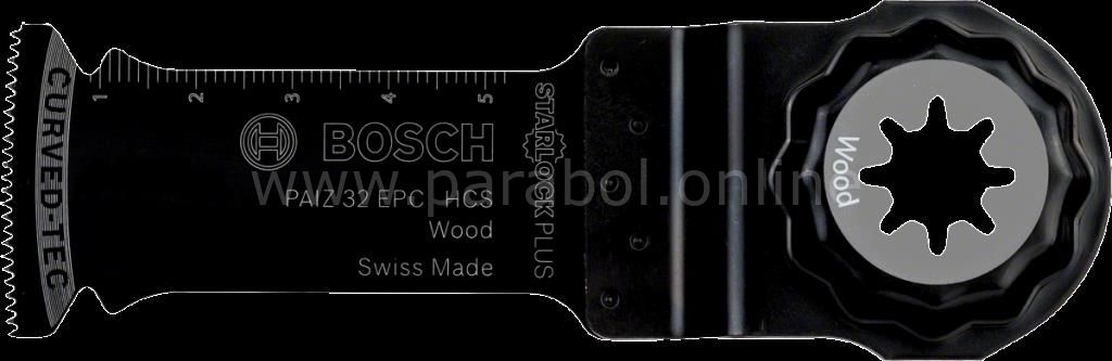 Bosch - Starlock Plus - PAIZ 32 EPC - HCS Ahşap İçin Daldırmalı Testere Bıçağı 10'lu 2608664492