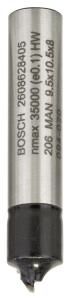 Bosch - Standard Seri Ahşap İçin Tek Oluklu Sert Metal Çeyrek Parmak Freze 8*9,5*41mm 2608628405