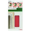 Bosch - Titreşimli Zımpara Kağıdı 10'Lu, 115 X 230 Mm 180 Kum 14 Delik