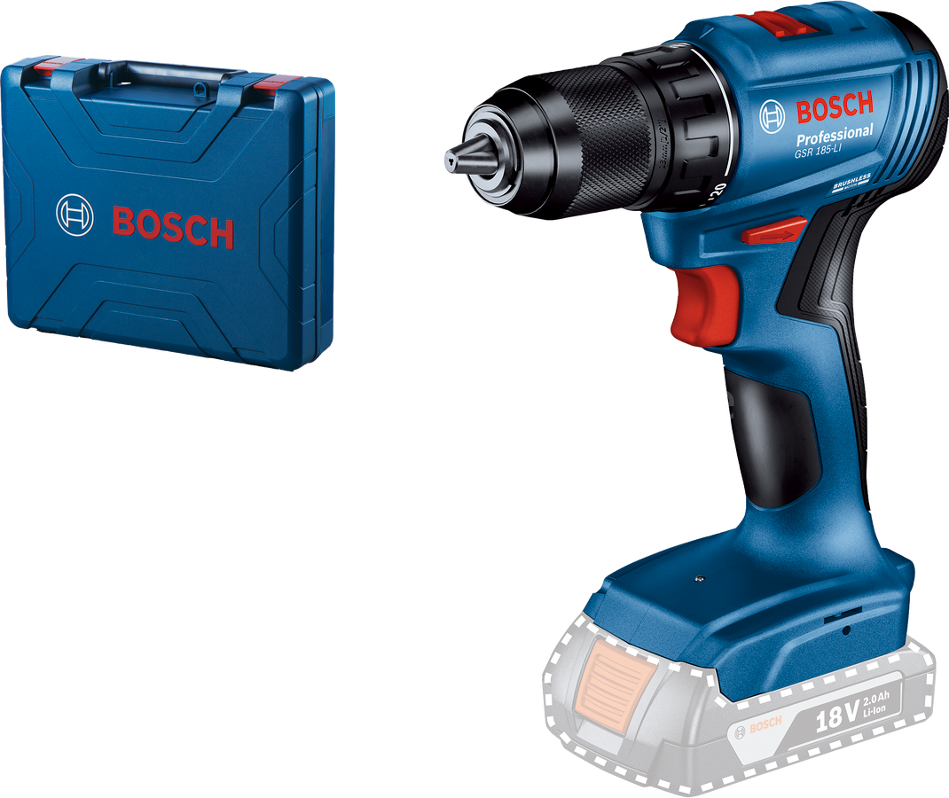 Bosch Professional GSR 185 LI SOLO Akülü Delme/Vidalama Makinesi 06019K3003