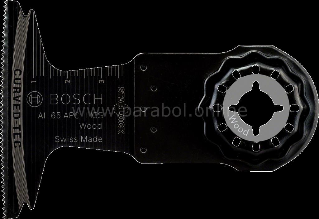 Bosch - Starlock - AII 65 APC - HCS Ahşap İçin Daldırmalı Testere Bıçağı 10'lu 2608664476