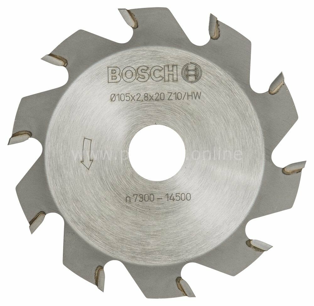 Bosch - GUF 4-22 A İçin Kesici Bıçak 20*2,8 mm 10 Diş 3608641001