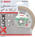 Bosch - X-LOCK - Best Serisi Seramik İçin, Extra Temiz Kesim Turbo Segman  Elmas Kesme Diski 115 mm 2608615131
