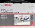 Bosch - X-LOCK - Best Serisi, Taşlama İçin Seramik Kuru Elmas Delici ve Elmas Parmak Freze Uçlu 5 Parça Set 2608599037