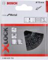 Bosch - X-LOCK - Clean Serisi Metal İçin Saçaklı Tel Fırça 75*0,3 mm 2608620725