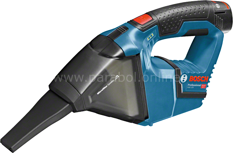 Bosch Professional GAS 12 Volt Akülü El Süpürgesi Solo 06019E3000