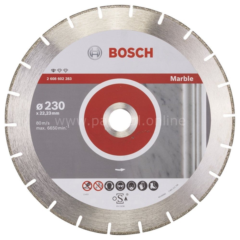 Bosch - Standard Seri Mermer İçin Kesme Diski 230 mm 2608602283