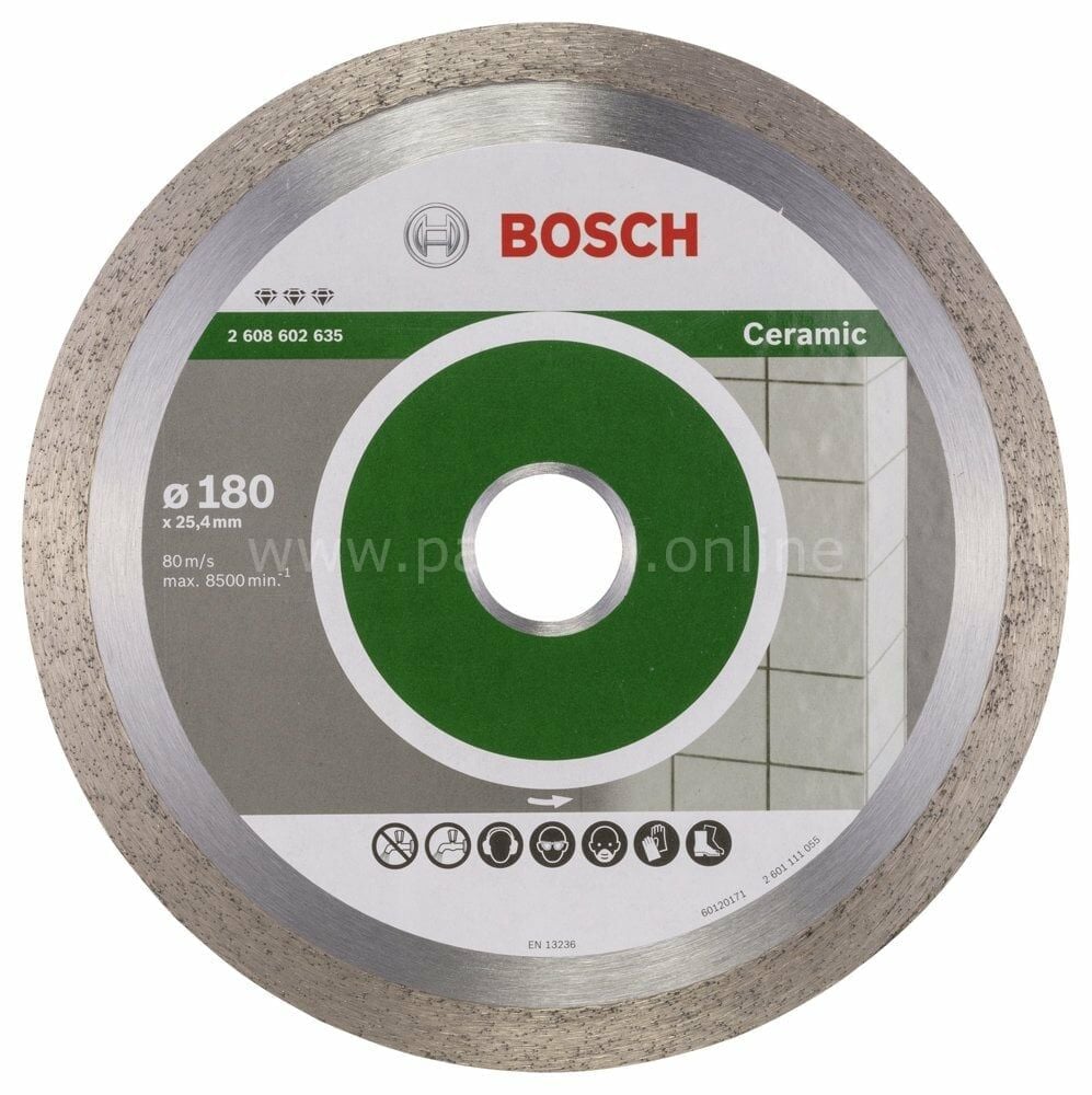 Bosch - Best Serisi Seramik İçin Elmas Kesme Diski 180 mm 2608602635