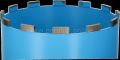 Bosch - Standard Seri Beton İçin 1 1/4'' UNC Girişli Sulu Elmas Karot Ucu 202mm 2608601744