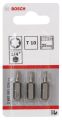 Bosch - Extra Hard Serisi Vidalama Ucu T10*25 mm 3'lü 2607001604