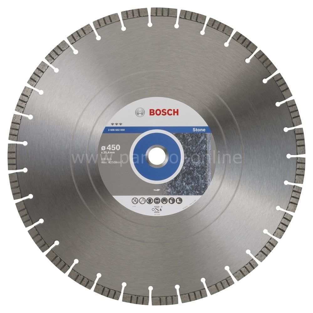 Bosch - Best Serisi Taş İçin Elmas Kesme Diski 450 mm 2608602650