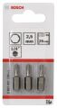 Bosch - Extra Hard Serisi HEX2.5*25 mm 3'lü 2607001720