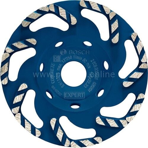 Bosch Expert Concrete Elmas Çanak Disk 125 x 22,23 x 4,5 mm