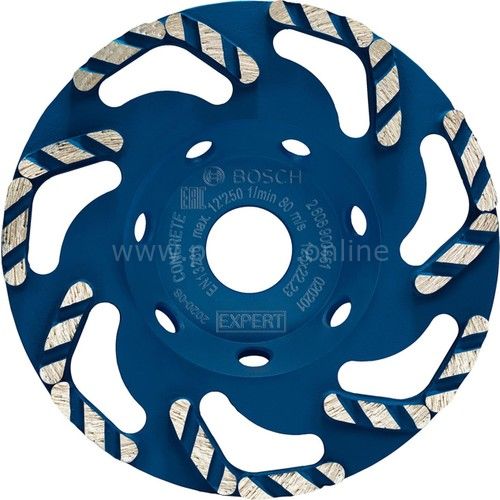 Bosch Expert Concrete Elmas Çanak Disk 125 x 22,23 x 4,5 mm