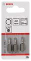 Bosch - Extra Hard Serisi HEX2*25 mm 3'lü 2607001718