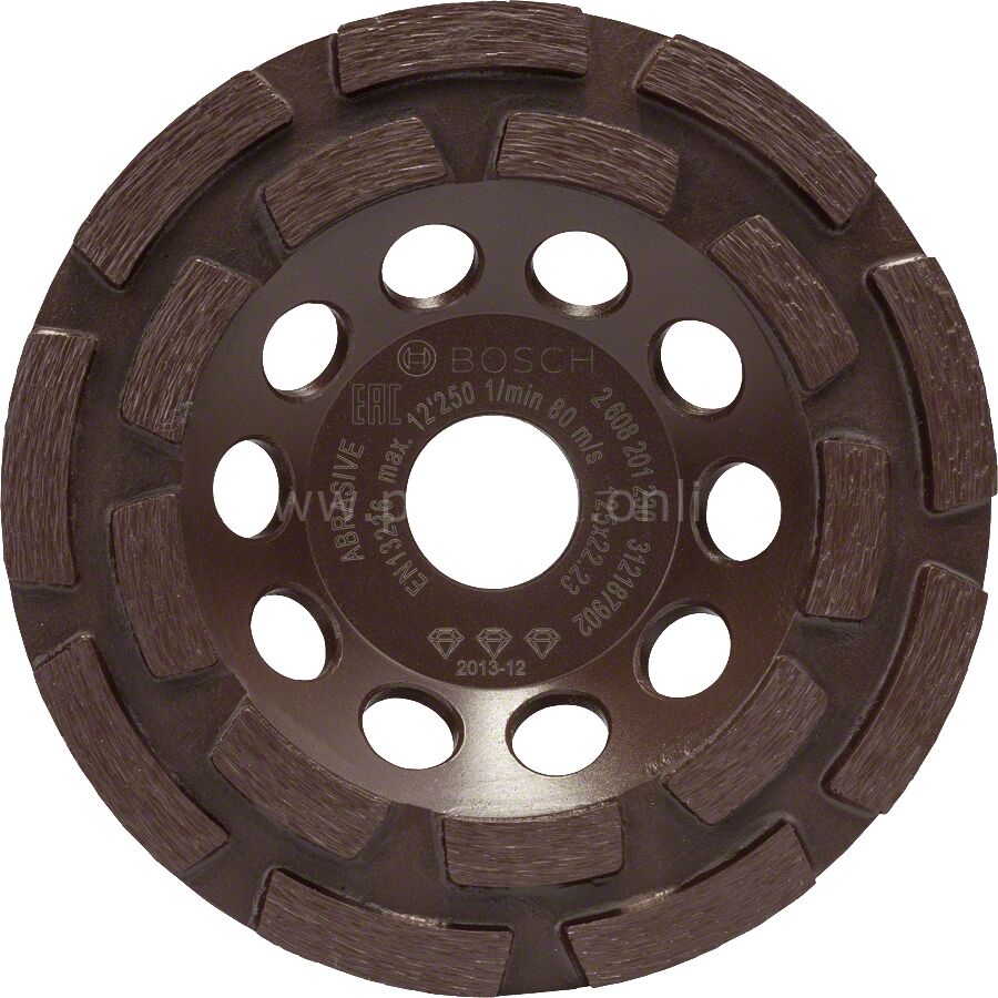 Bosch - Best Serisi Aşındırıcı Malzemeler İçin Elmas Çanak Disk 125 mm 2608201230