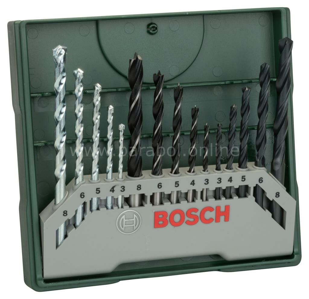 Bosch - X-Line 15 Parça Karışık Matkap Ucu Seti