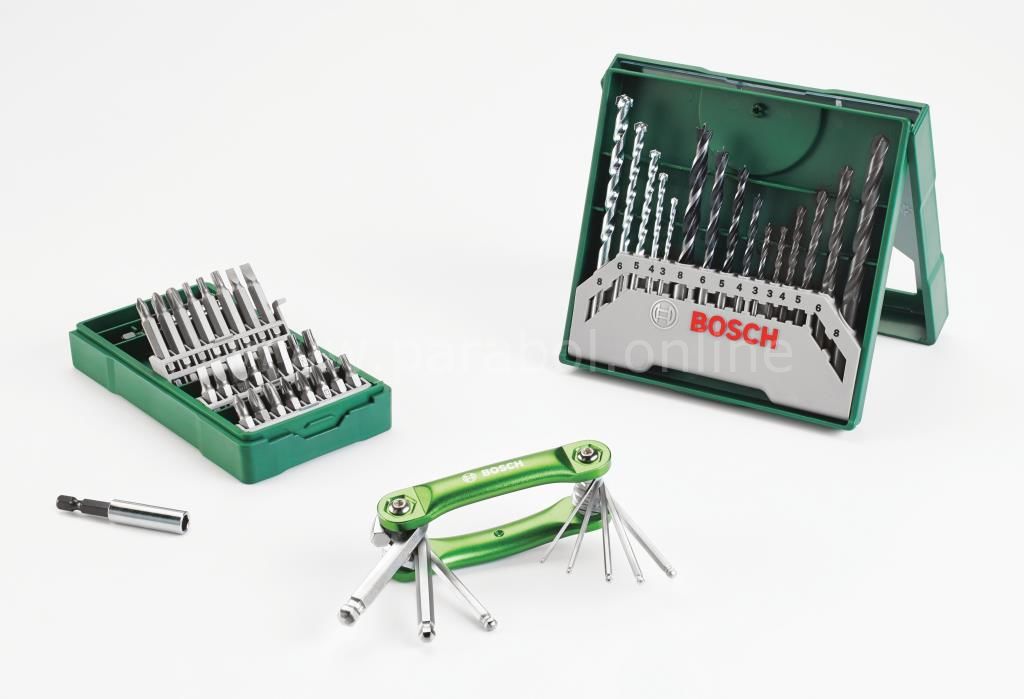 Bosch - X-Line 15 Parça Delme & 25 Parça Vidalama Ucu Seti 2607017333