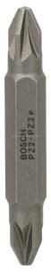 Bosch - Çift Taraflı Vidalama ucu PZ2xPZ2*45 mm 1'li 2607001742
