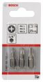 Bosch - 3 Parçalı Extra Hard Serisi Vidalama Ucu Seti PH1/2/3*25 mm 2607001752