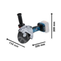 Bosch Profesyonel GWS 18V-180 P Aküsüz Taşlama Makinesi (Solo) 06019H6L01