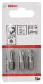Bosch - 3 Parçalı Extra Hard Serisi Vidalama Ucu Seti PZ1/2/3*25 mm 2607001753
