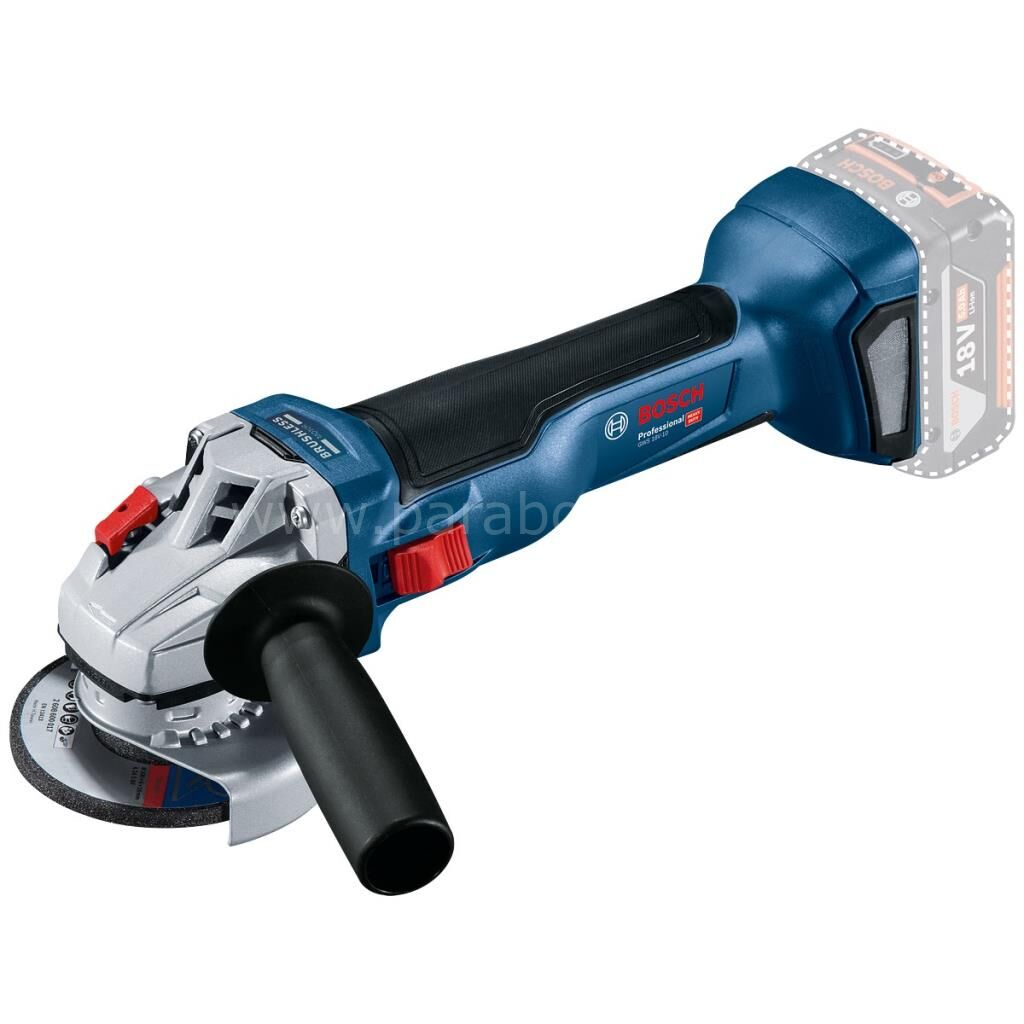 Bosch Professional GWS 18V-10 P Çift Akülü 5 Ah Taşlama Makinesi