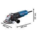 Bosch Professional Gws 17-125 Ps Avuç Taşlama 1700 Watt Devir Ayarlı (Ince Gövdeli)
