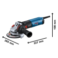 Bosch Profesyonel Gws 17-125 Açılı Taşlama Makinesi