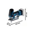 Bosch Gst 18V-155 Sc Dekupaj Testere Solo