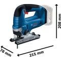 Bosch Gst 18V-155 Bc Dekupaj Testere (Akü ve Şarj Yoktur) 06015B1001