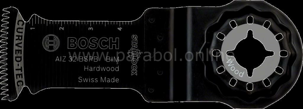 Bosch - Starlock - AIZ 32 BSPB - BIM Sert Ahşap İçin Daldırmalı Testere Bıçağı 1'li 2608661645