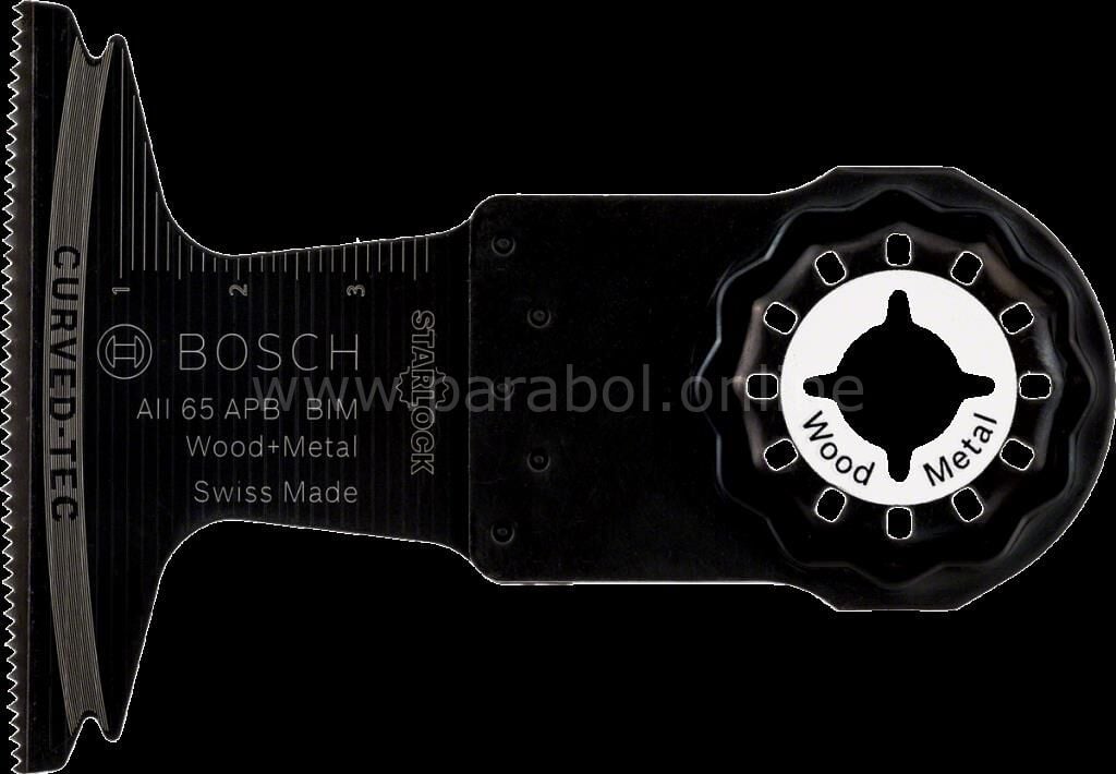 Bosch - Starlock - AII 65 APB - BIM Ahşap ve Metal İçin Daldırmalı Testere Bıçağı 5'li 2608661907