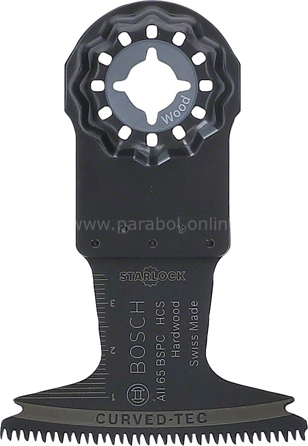 Bosch - Starlock - AII 65 BSPC - HCS Sert Ahşap İçin Daldırmalı Testere Bıçağı 5'li 2608662355