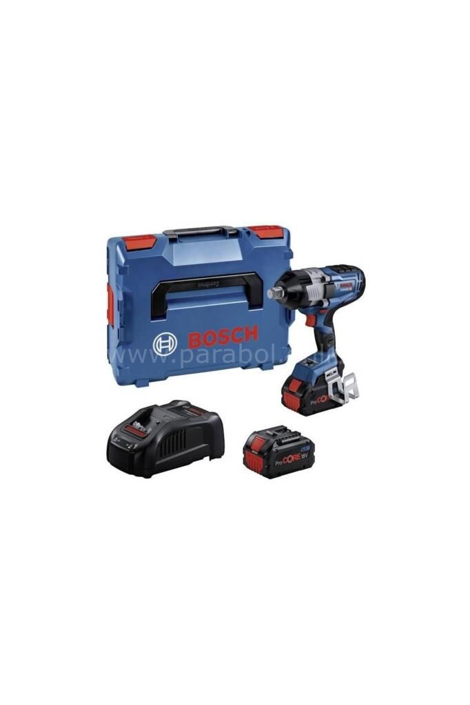 Bosch Professional GDS 18V-1600 HC Çift Akülü 8 Ah Somun Sıkma Makinesi 06019M1002