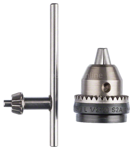 Bosch - 1/2''-20 - 1,5-13 mm Anahtarlı Mandren 2608571056
