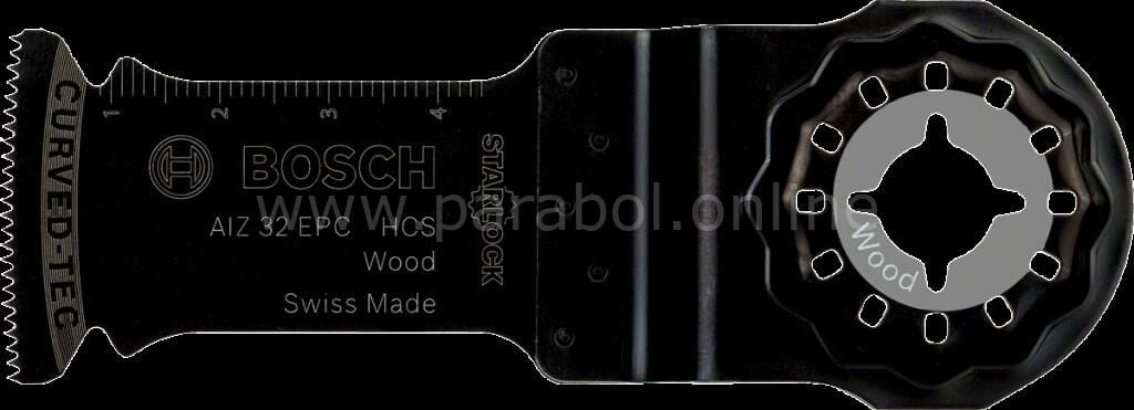Bosch - Starlock - AIZ 32 EPC - HCS Ahşap İçin Daldırmalı Testere Bıçağı 5'li 2608661626